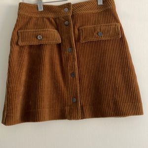 Mango corduroy skirt